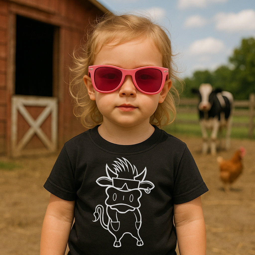 Bubba Tee for Baby in Black / White