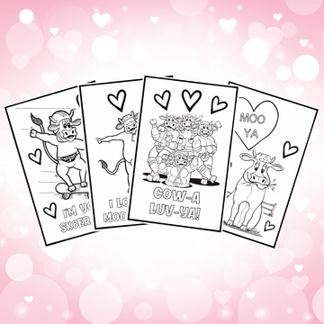 The Cows Go Moo! Valentine's Day Cards