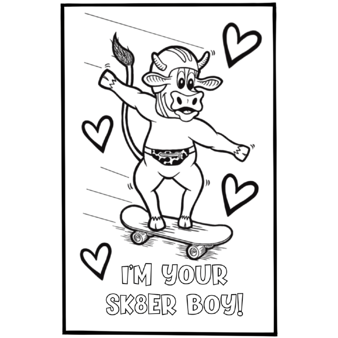 The Cows Go Moo! Valentine's Day Cards