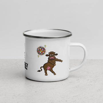 Do the Shuffle! | Enamel Mug
