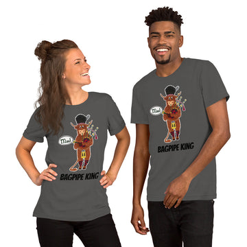 Bagpipe King | T-Shirt