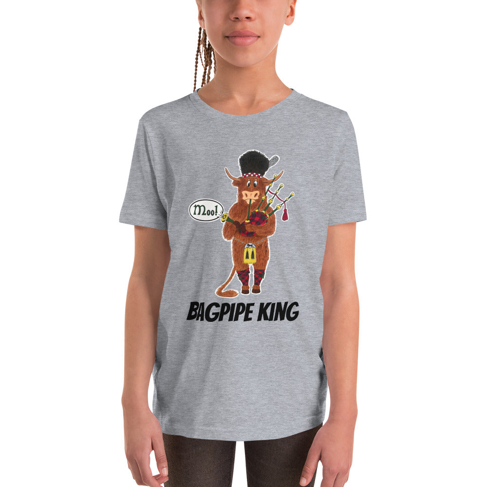 Bagpipe King | Youth T-Shirt