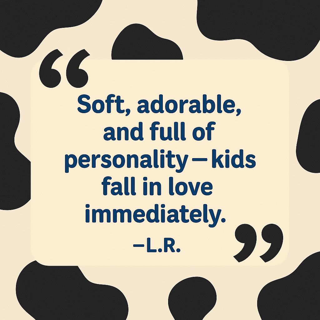 Beaker the Cow Plushie!