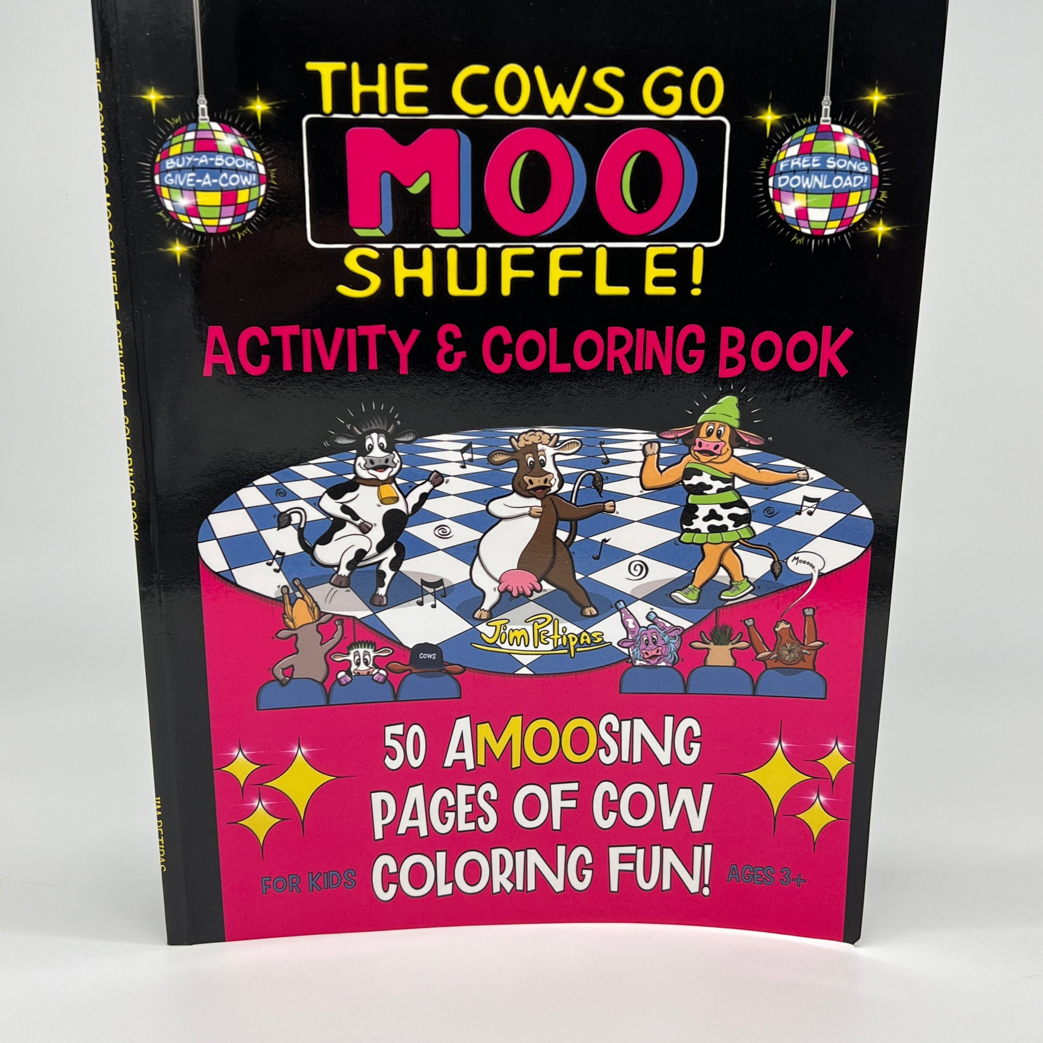 The Cows Go Moo Shuffle Activity & Coloring Book