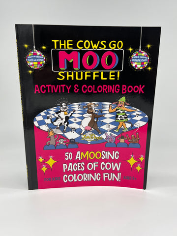 The Cows Go Moo Shuffle Activity & Coloring Book