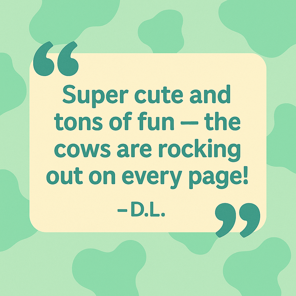 The Cows Go Moo Shuffle Activity & Coloring Book