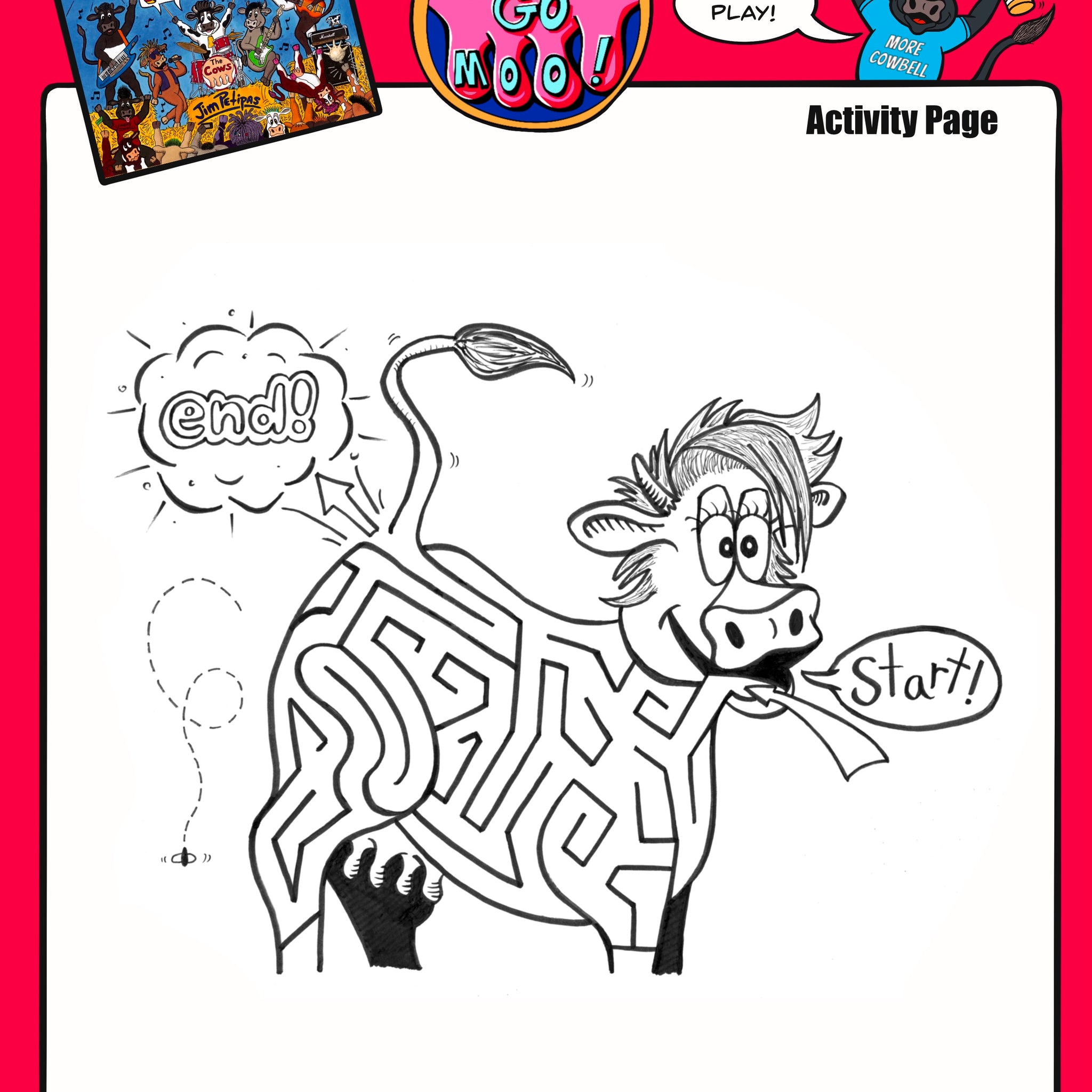 Bessie Maze - Activity Page!