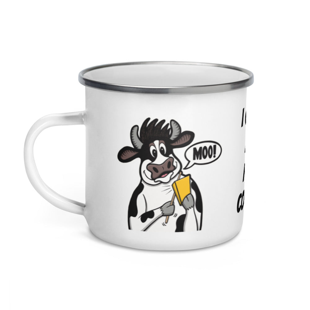 More Cowbell - Enamel Mug