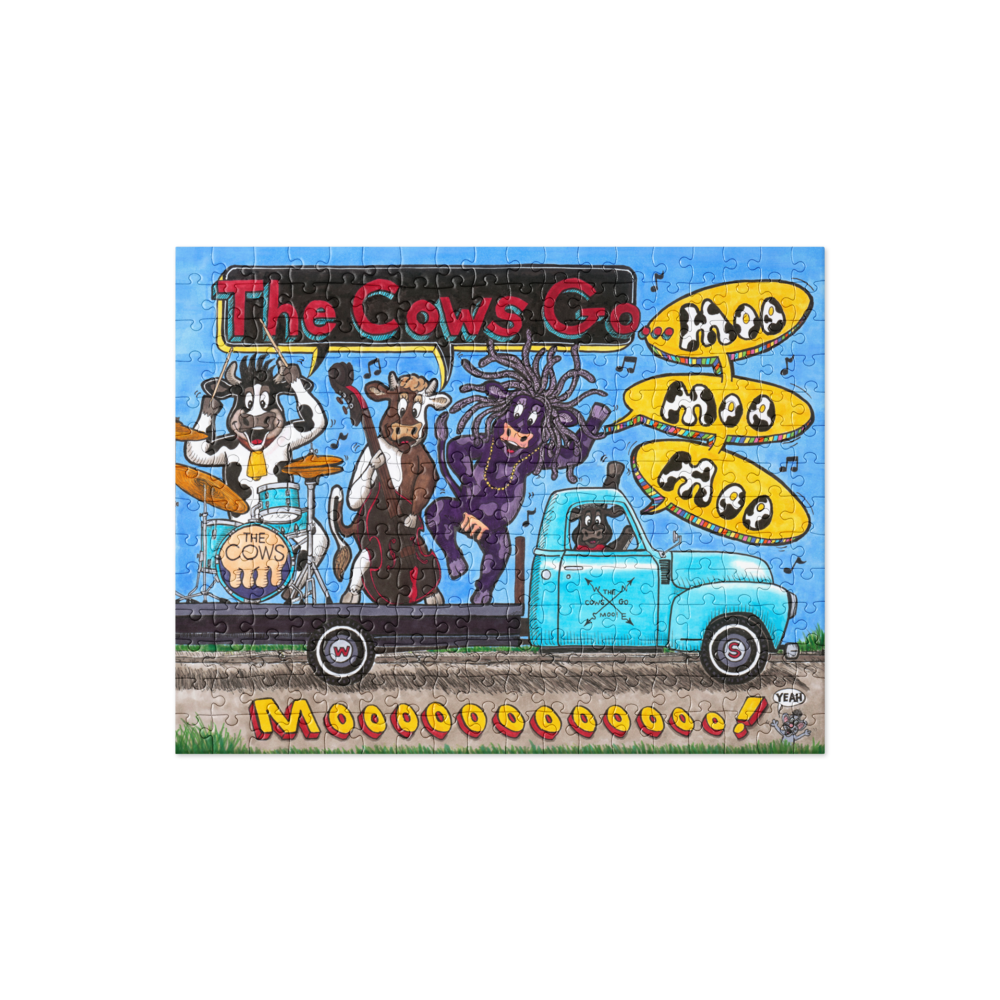 The Cows Go Moo! Jigsaw puzzle