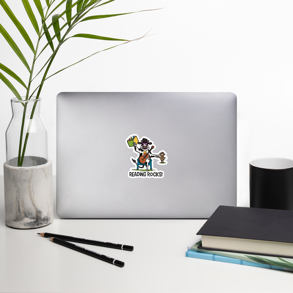 Reading Rocks Sticker