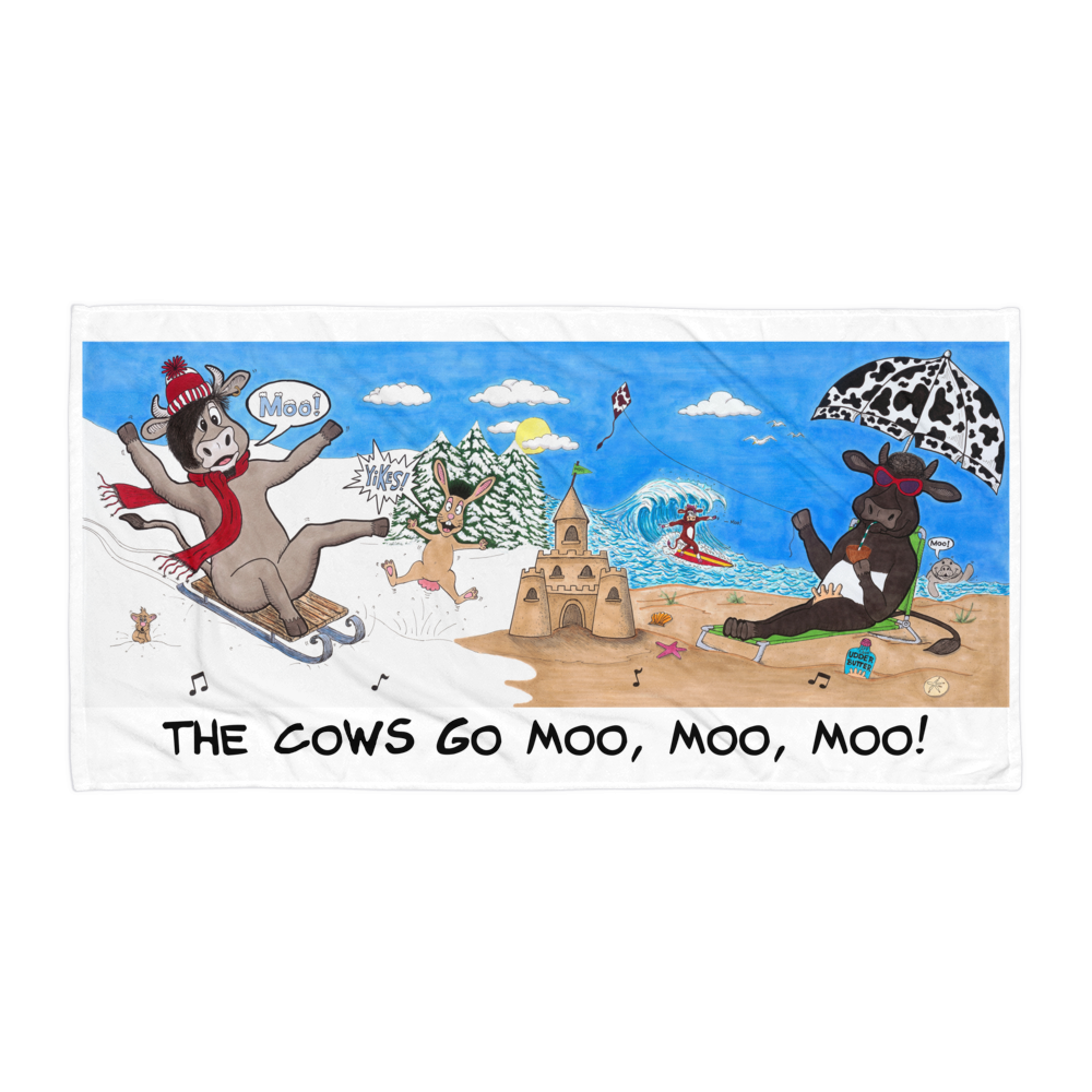 The North and South Beach Towel