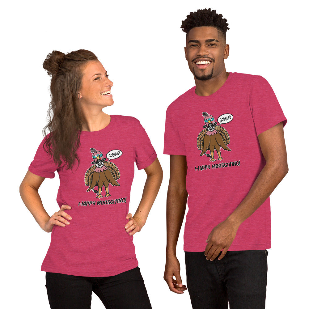 Happy Moosgiving! - Unisex t-shirt
