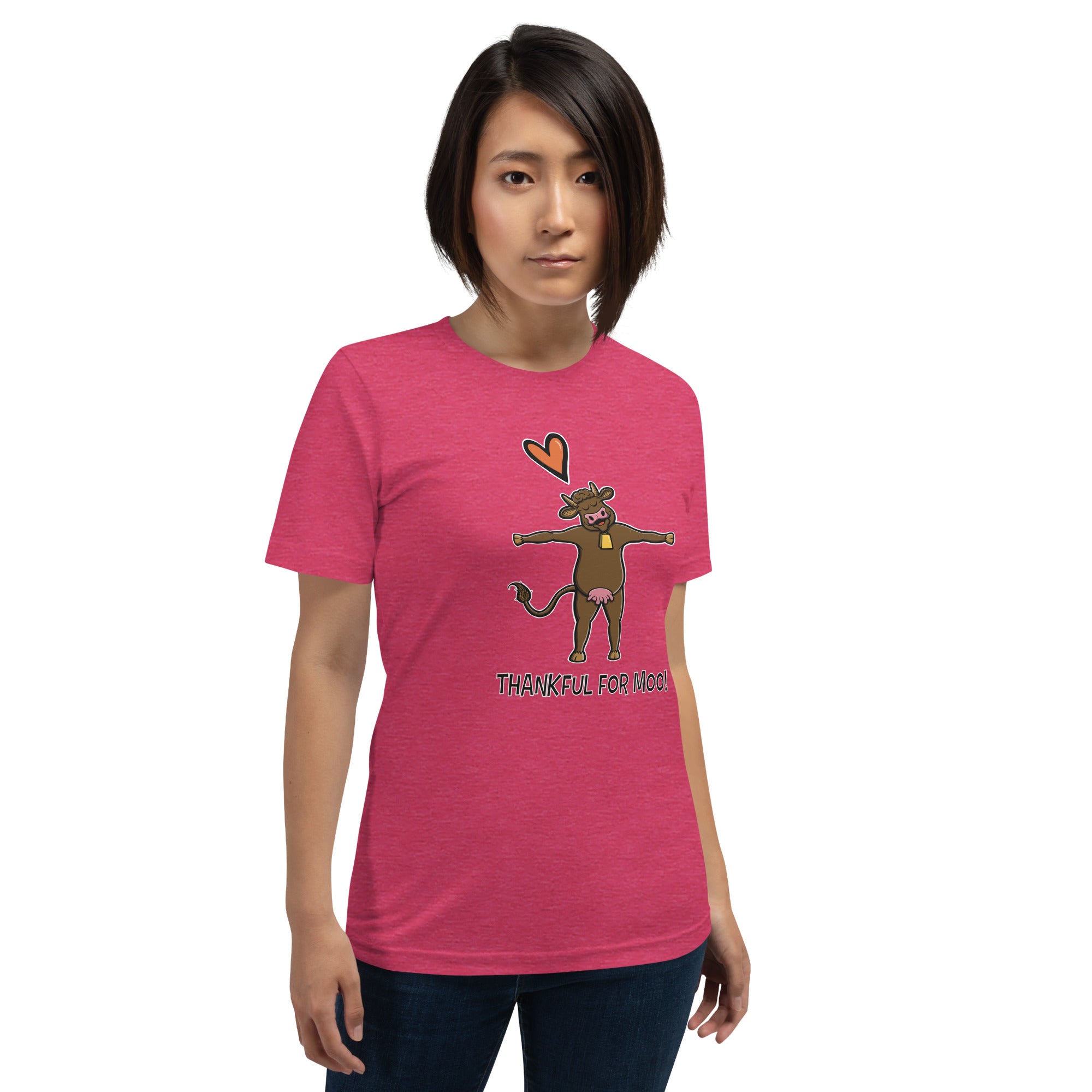 Thankful for Moo! - Unisex t-shirt