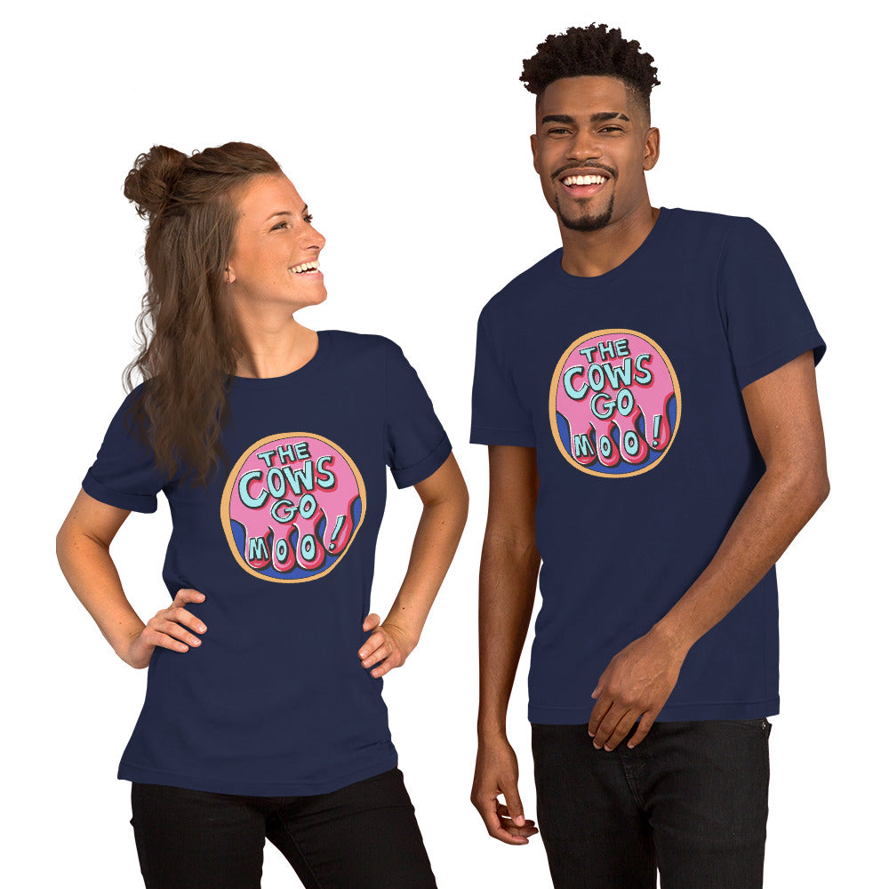 The Cows Go Moo Logo | T-Shirt