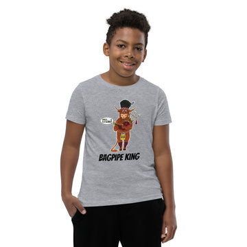 Bagpipe King | Youth T-Shirt