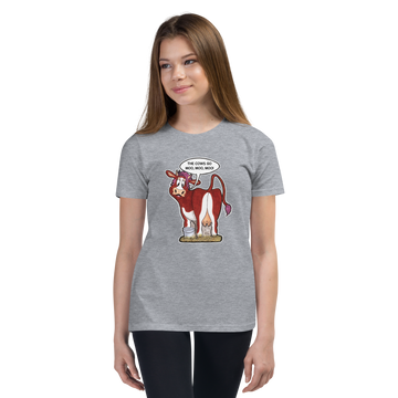 Out the Back Comes the Milk! | Youth T-Shirt