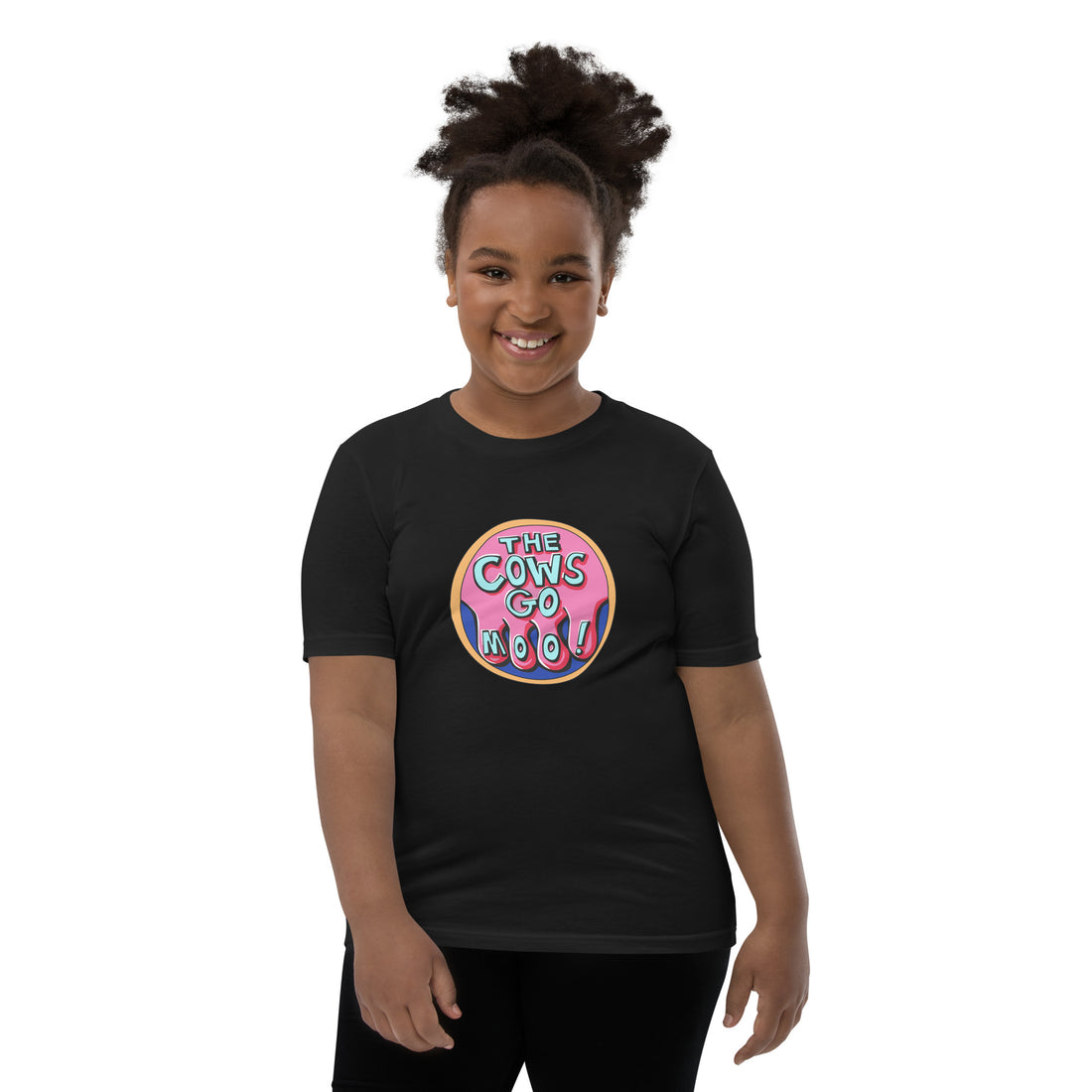 The Cows Go Moo Logo | Youth T-Shirt